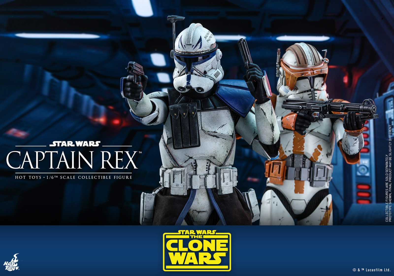 hottoys captain rex